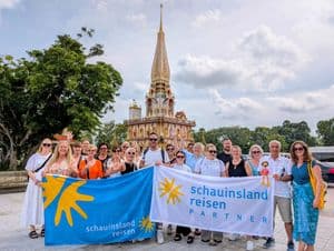 Mit Longtail-Boot und Fachwissen: 20 Reiseprofis von  schauinsland-reisen PARTNER auf Thailand-Inforeise